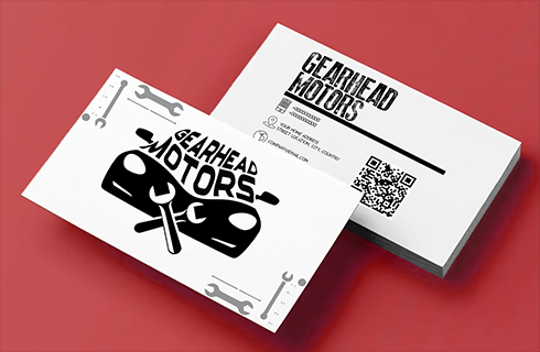 Brand Identity - Car Shop Logo